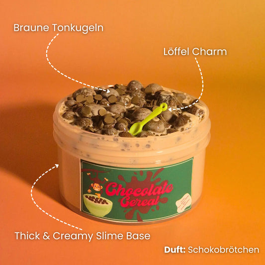 Chocolate Cereals - Leca Thick & Glossy Slime Strawberry Slime