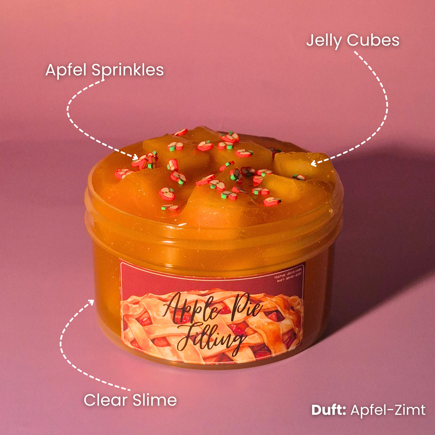 Apple Pie Filling - Jelly Cube Slime
