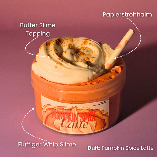 Pumpkin Spice Latte - Whip + Butter Slime