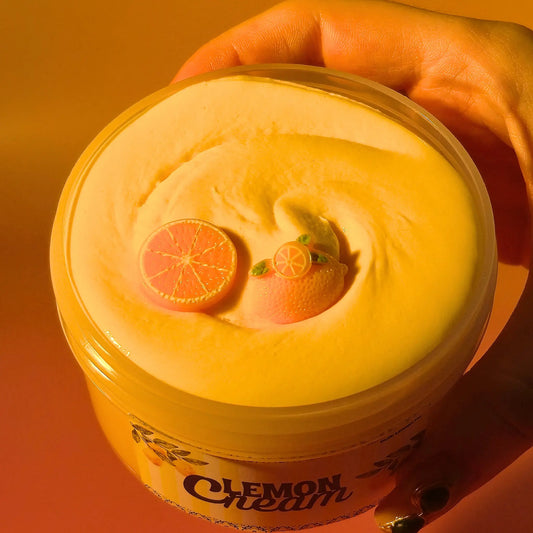 Lemon Cream - Cloudcream Slime Strawberry Slime