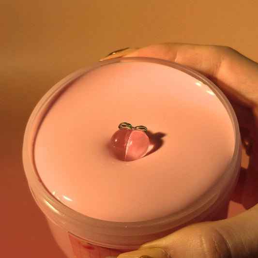 Peachy Pink - Wood Glue Thick & Glossy Slime Strawberry Slime