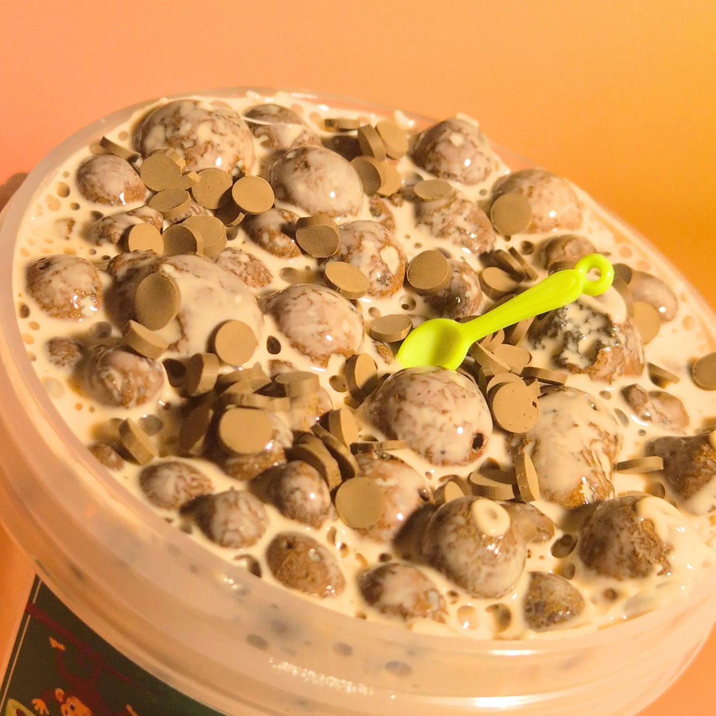 Chocolate Cereals - Leca Thick & Glossy Slime Strawberry Slime