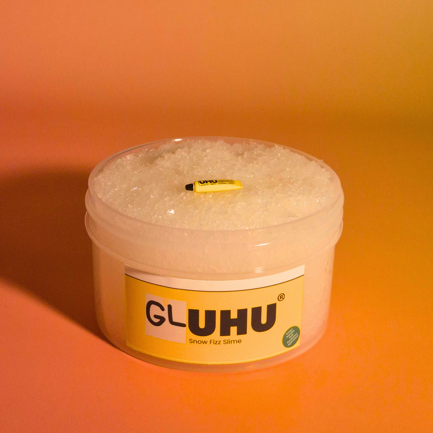 GLUHU - Clear Snowfizz Slime (extra fizzy)