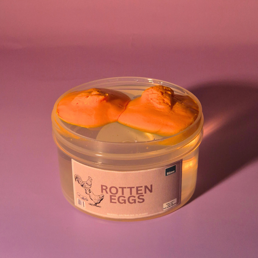 Rotten Eggs - Clear Slime + Soft Clay