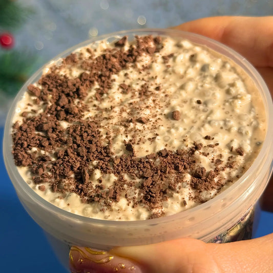 Hazelnut Crunch - Sand x Perlite Slime Strawberry Slime