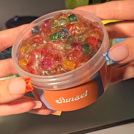 Sunset - Pony Beads Slime Strawberry Slime