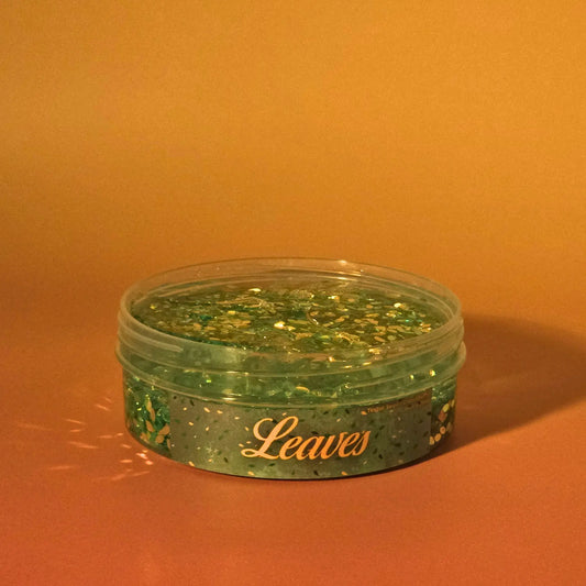 Leaves - Sequin Crunchbomb Slime Strawberry Slime