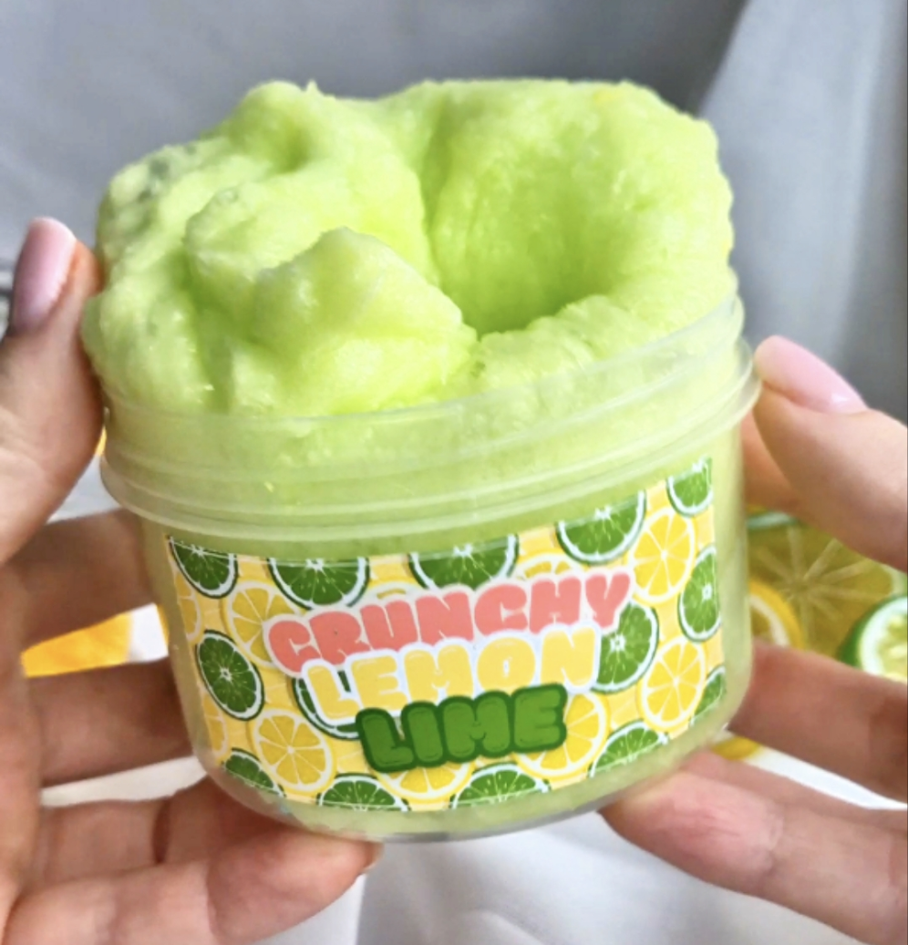 Crunchy Lemon Lime Snowfizz Slime