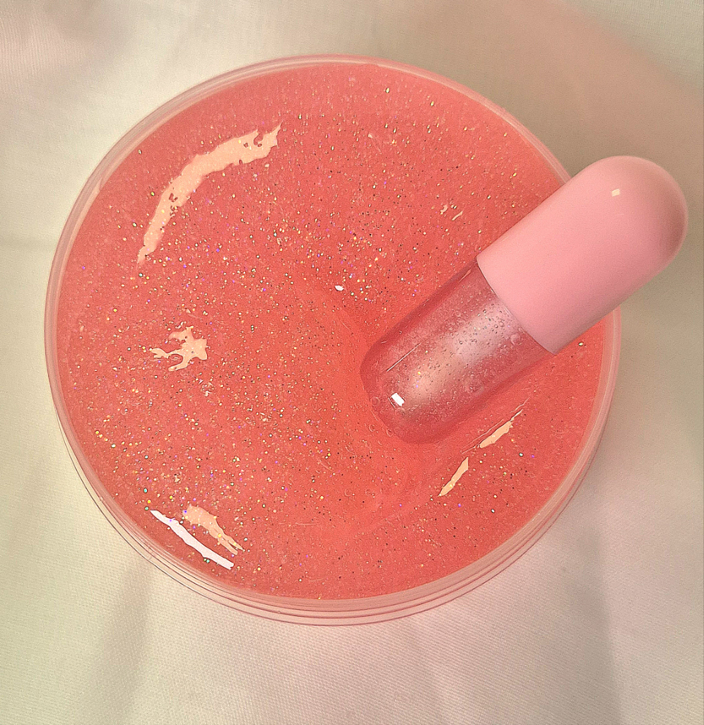 LIPGLOSS Clear Glitter Slime