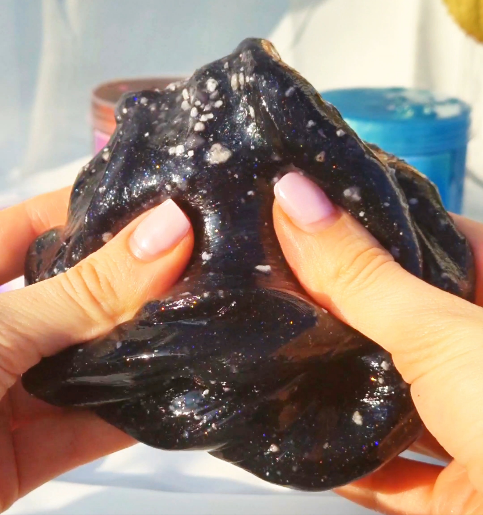 Night Sky Perlite Clear Slime