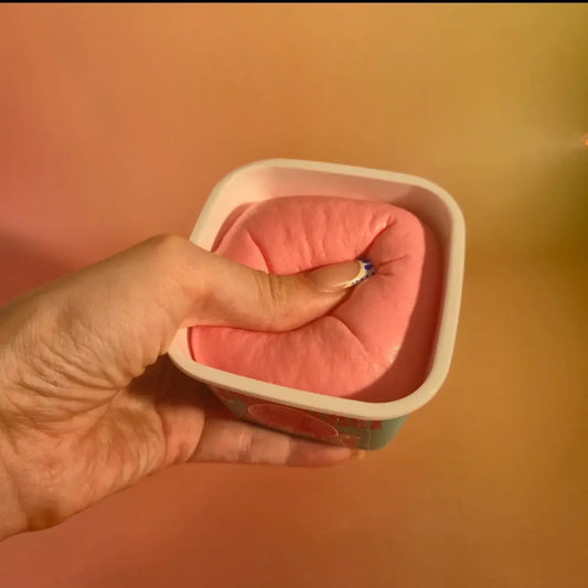 Strawberry Ice Cake - Squishy Strawberry Slime