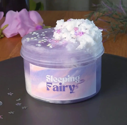 Sleeping Fairy - Clear mit Cloud Slime Strawberry Slime