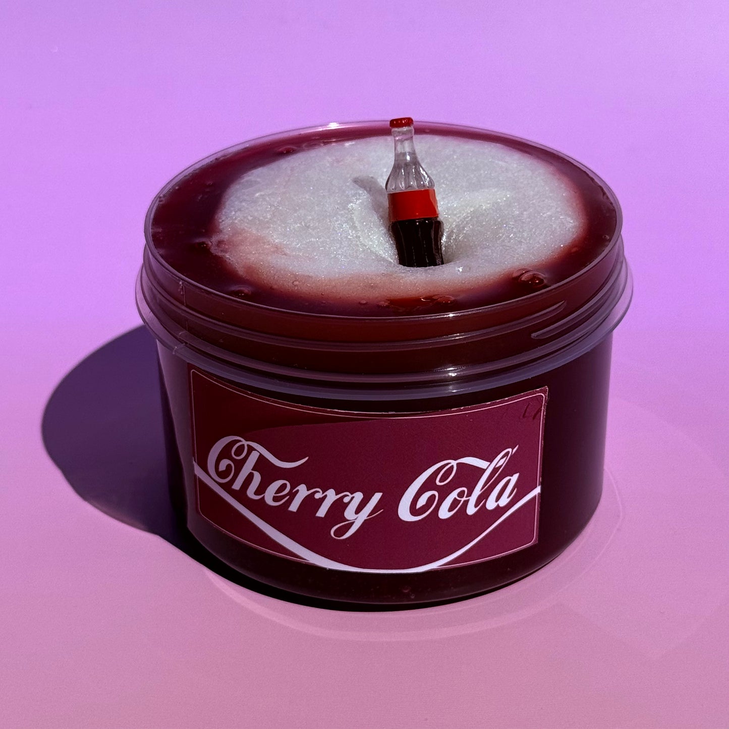Cherry Cola - Clear + Icee Float Slime