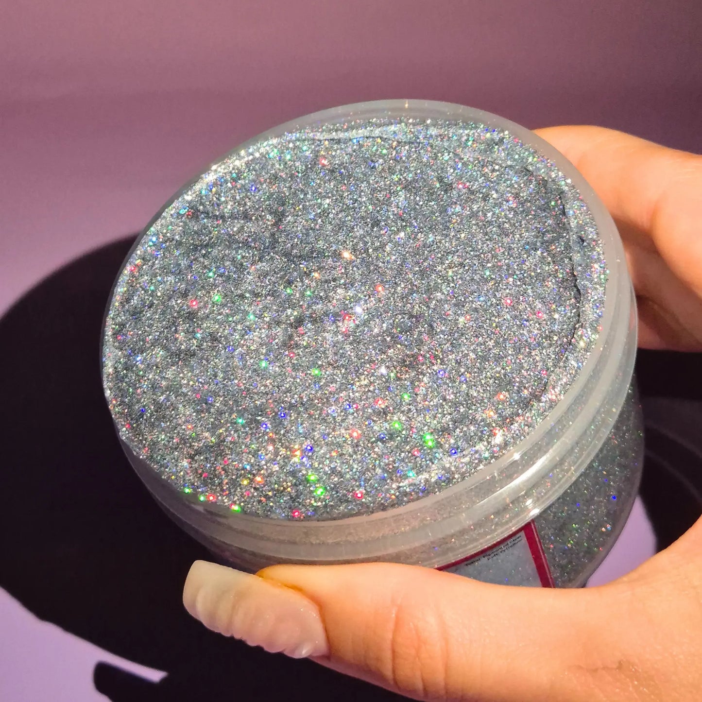 Spilled Oil - (Benzin) Holo Slime Strawberry Slime