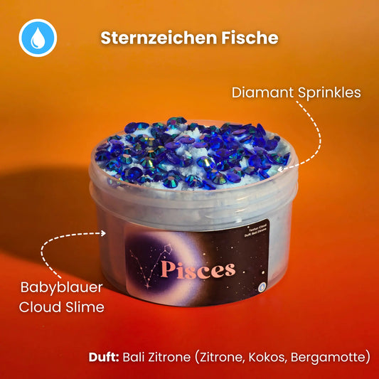 Pisces (Sternzeichen Fische) - Cloud Slime Strawberry Slime