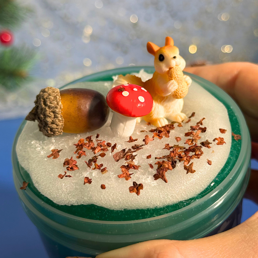 Winter Forest - Lava Rocks Clear Slime