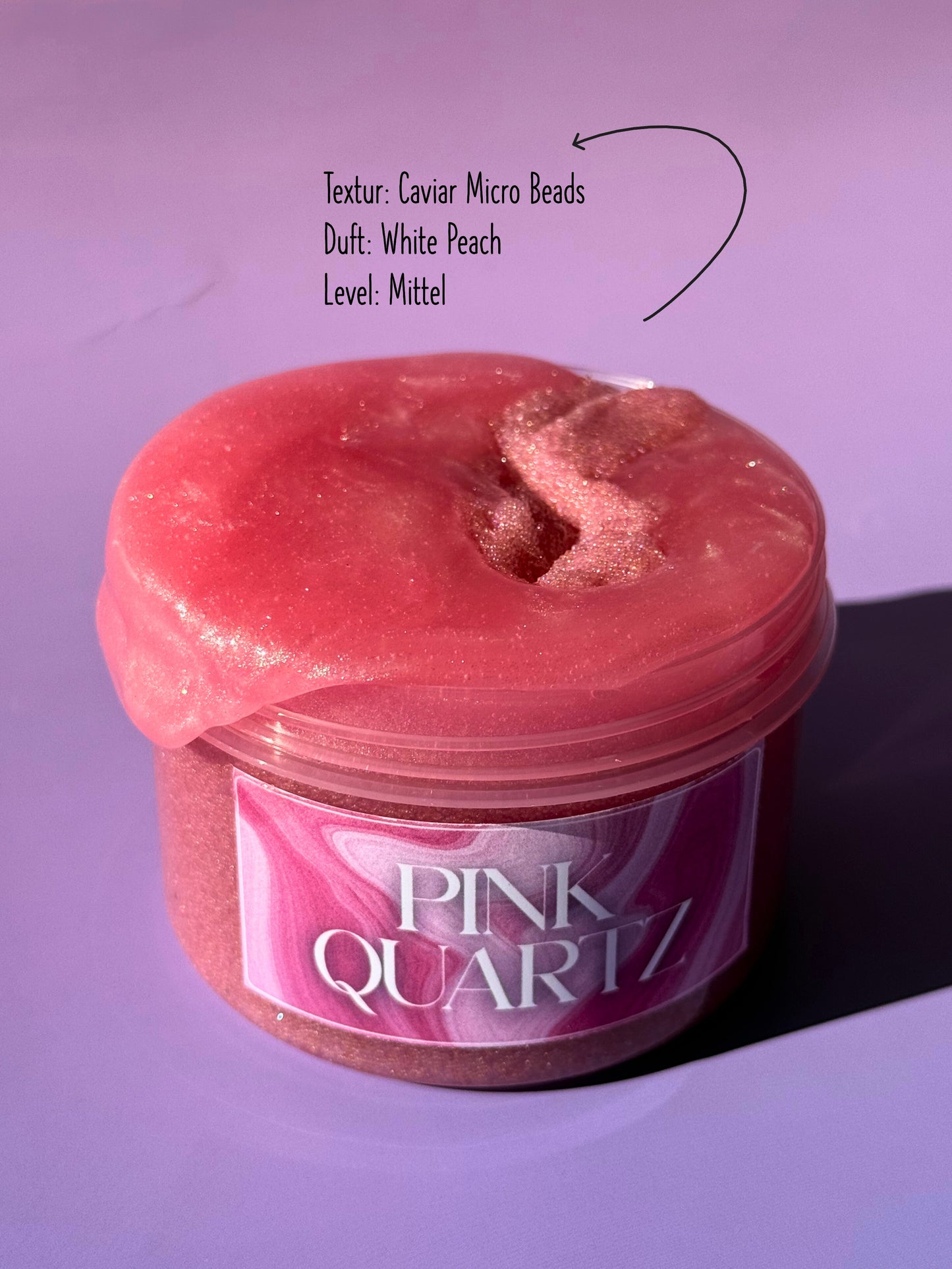 Pink Quartz - Caviar Beads Slime (Micro Perlen)