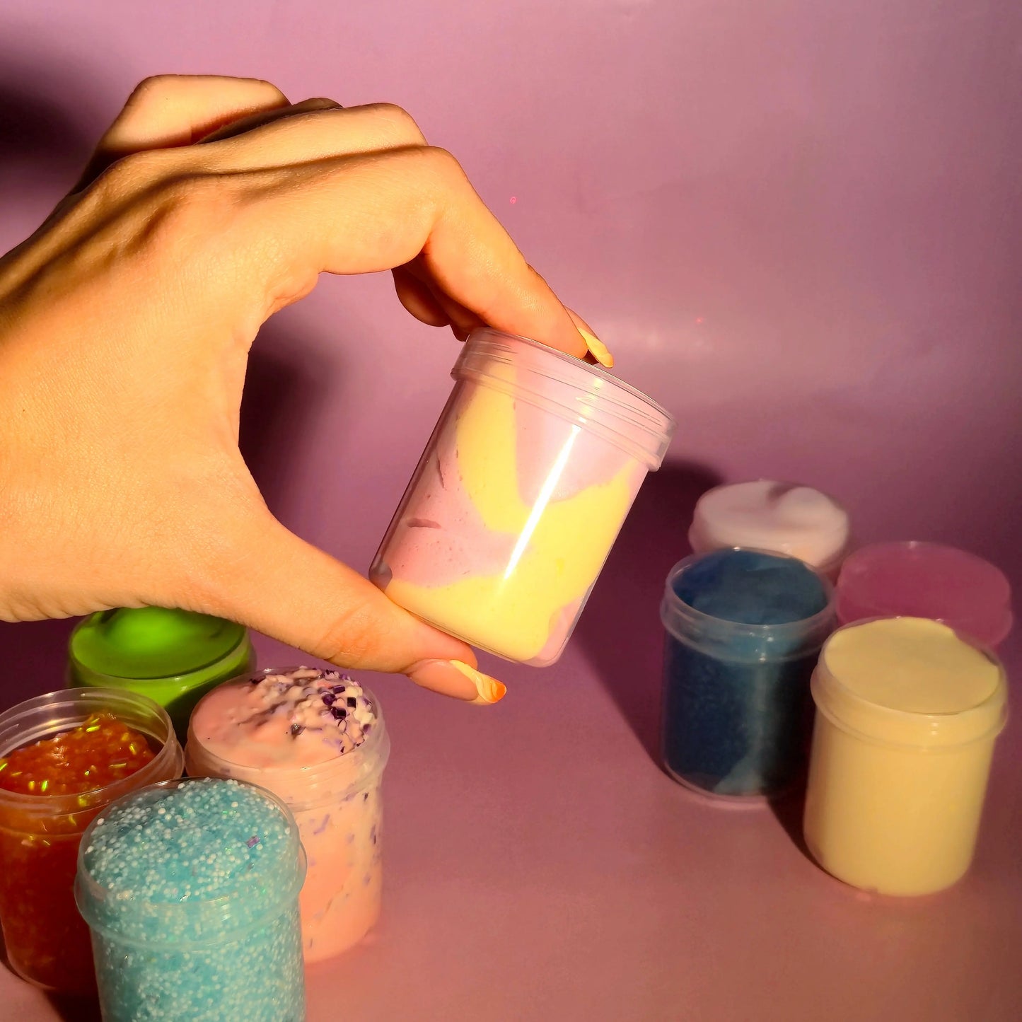 Mystery Mini Slime TO GO – 60ml Überraschung im Döschen! Strawberry Slime