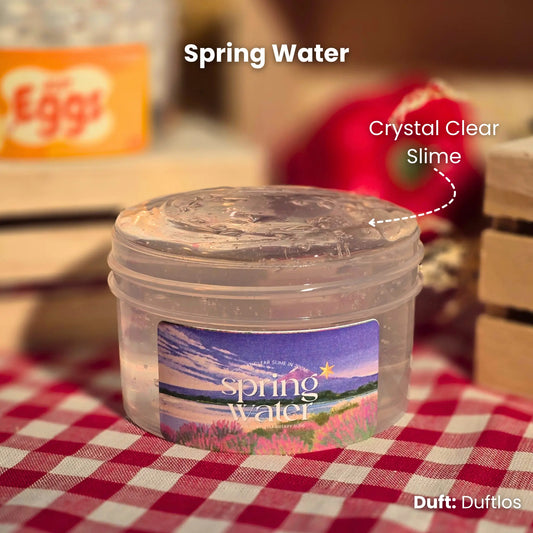Spring Water - Clear Slime Strawberry Slime