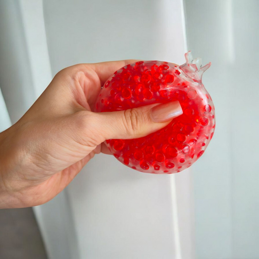 POM Perlen Squishy Crunchy Granatapfel