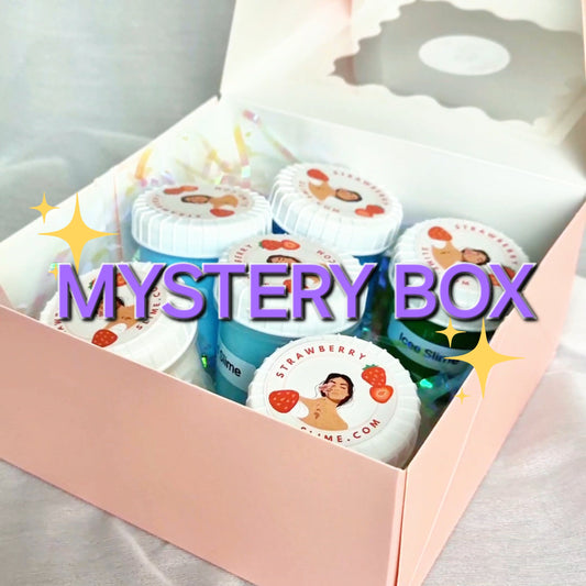 SLIME MYSTERY BOX 🔮 6er Slime Box zum Testen in einer Geschenkbox