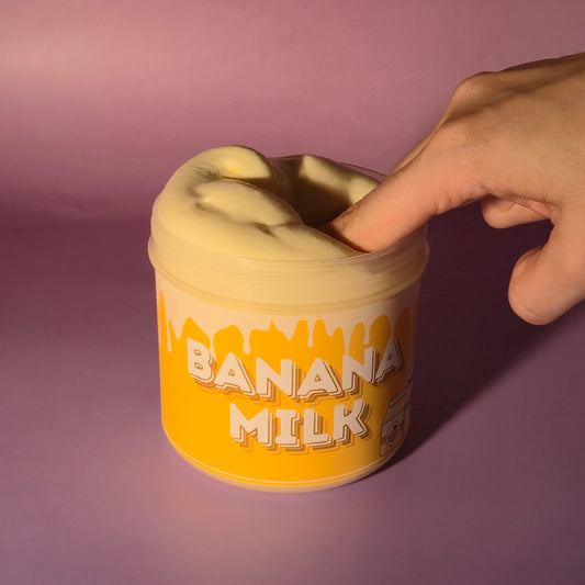 (limitiert) XXL Banana Milk Thick & Glossy Slime 500ml