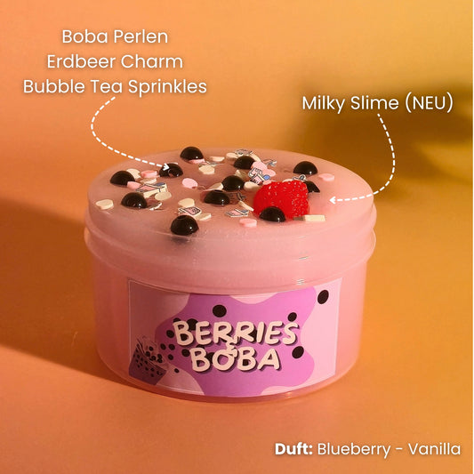 Berries & Boba - Milky Slime