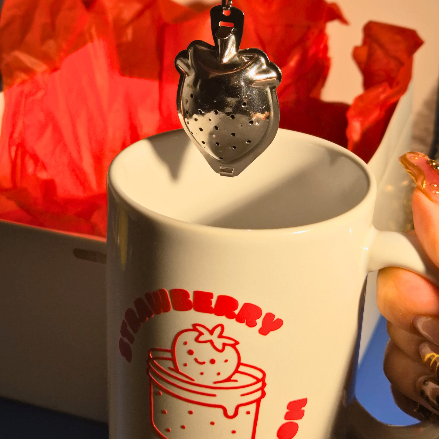 Strawberry Slime Christmas-Geschenkbox