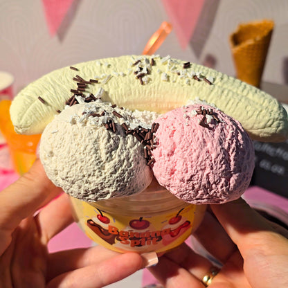 Banana Split - Floam DIY Slime