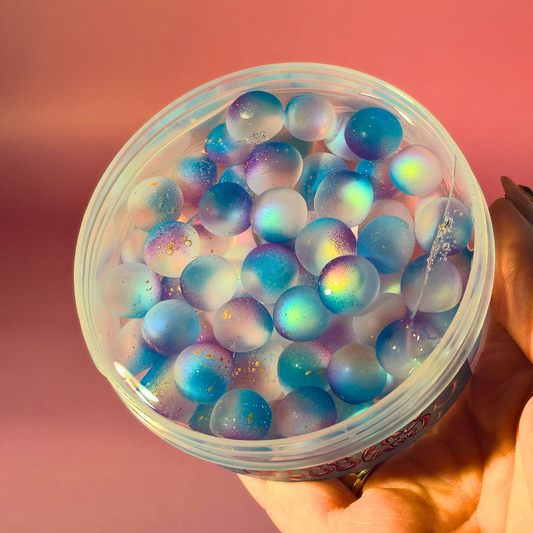 Bubbles - Gradient Beads Clear Slime