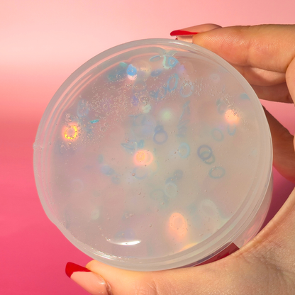 Bubble Wash - Glass Beads Clear Slime