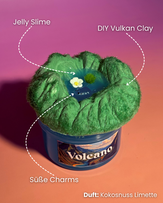 Volcano - DIY Jelly Slime