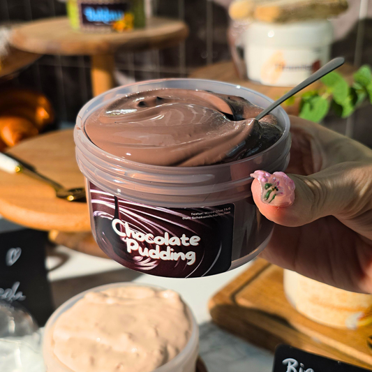 Chocolate Pudding - Wood Glue Thick & Glossy Slime