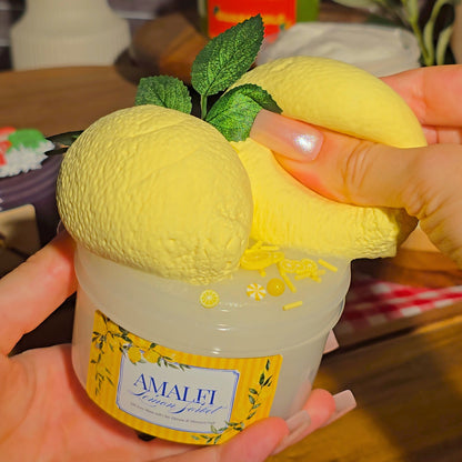 Amalfi Lemon Sorbet - DIY Icee Slime