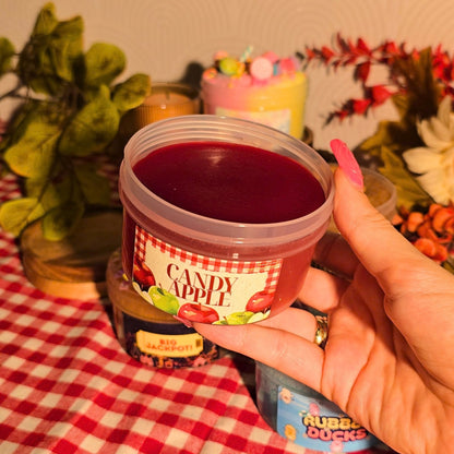 Candy Apple - Clear Wax Cracking Slime
