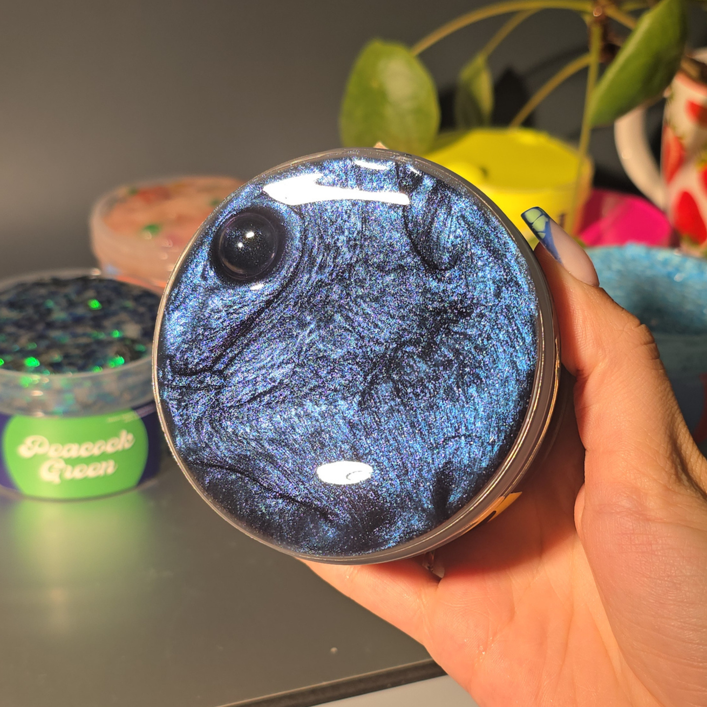 Indigo - Pigmented Clear Slime