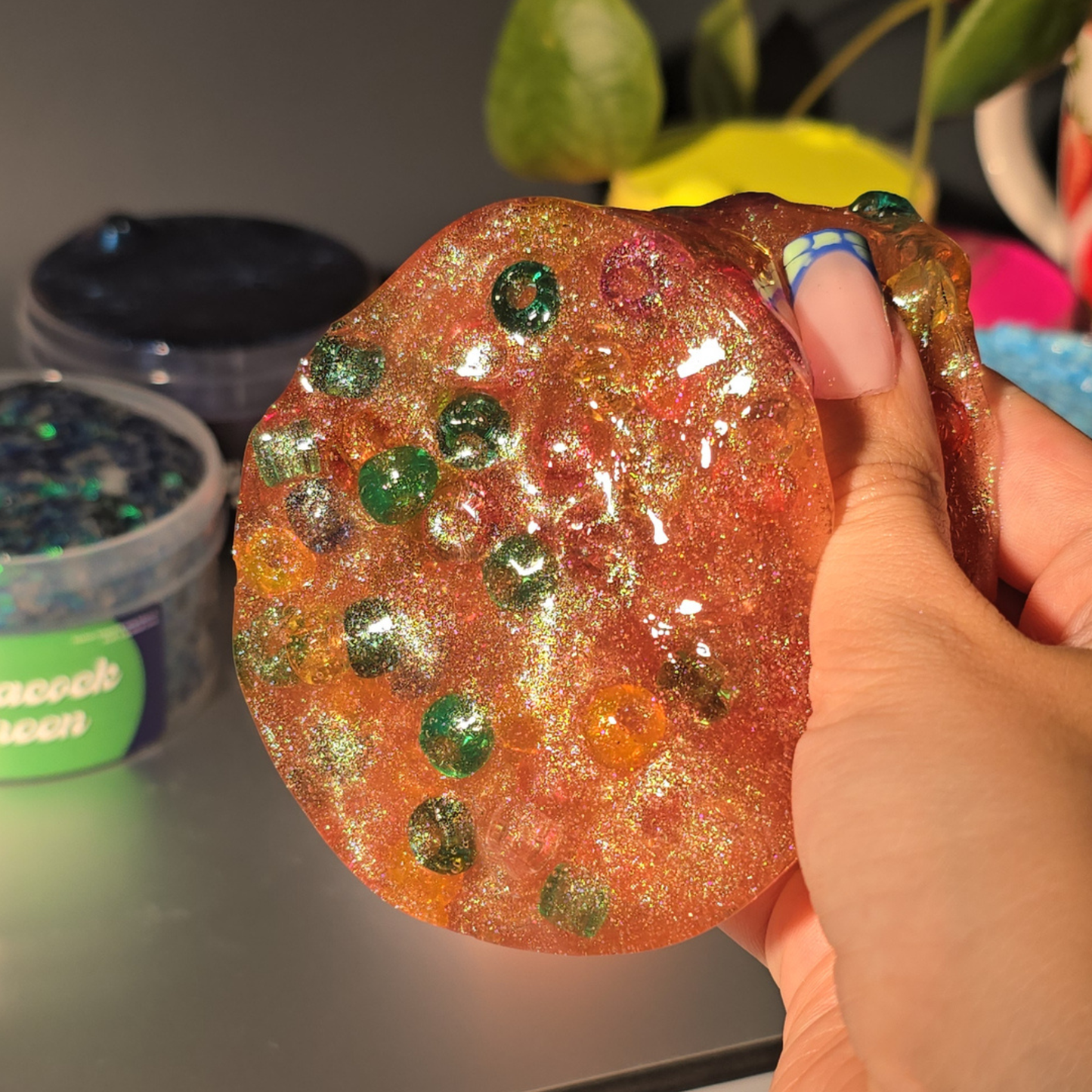 Sunset - Pony Beads Slime