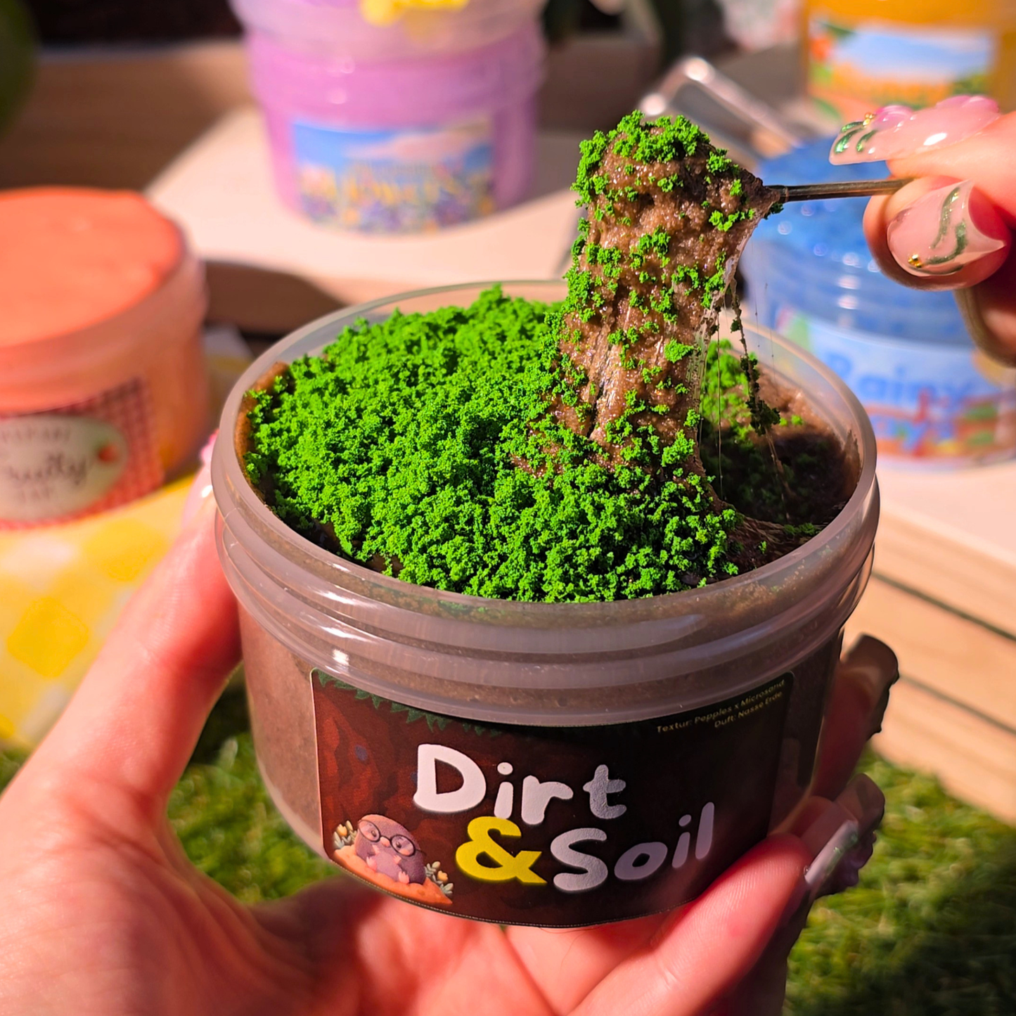 Dirt & Soil - Microsand x Pebbles Slime
