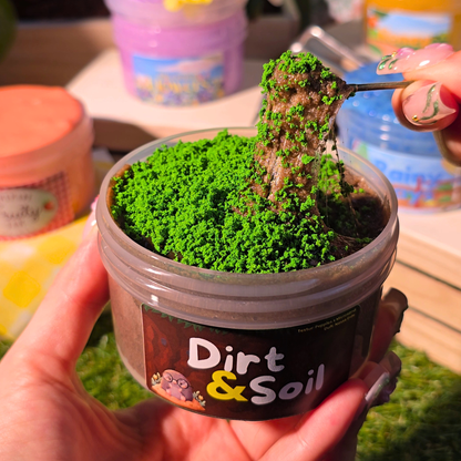 Dirt & Soil - Microsand x Pebbles Slime