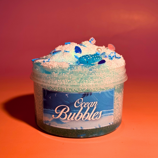 Ocean Bubbles - Clear Microfloam Slime