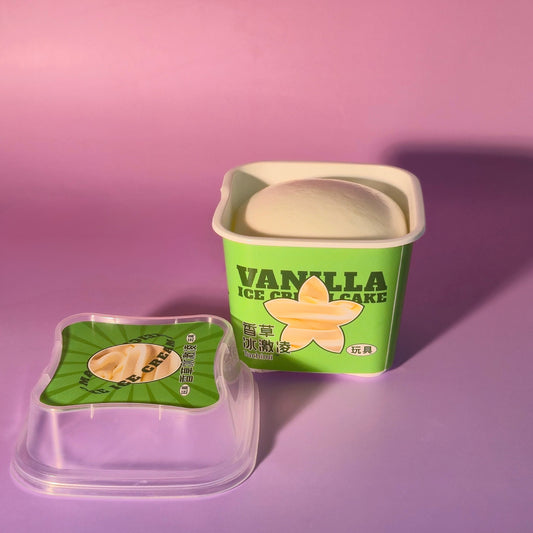 Vanilla Ice Cream Cake - Squishy