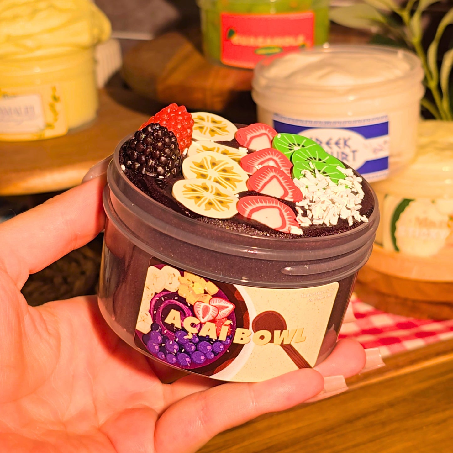 Açaí Bowl - Microsand Slime