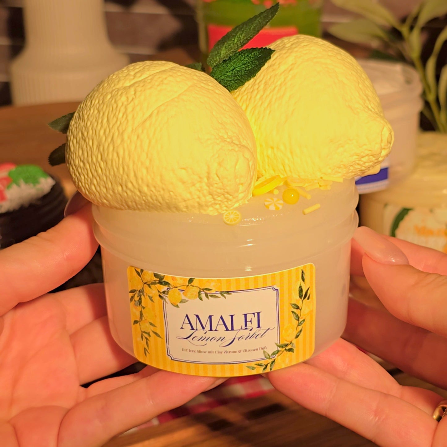 Amalfi Lemon Sorbet - DIY Icee Slime