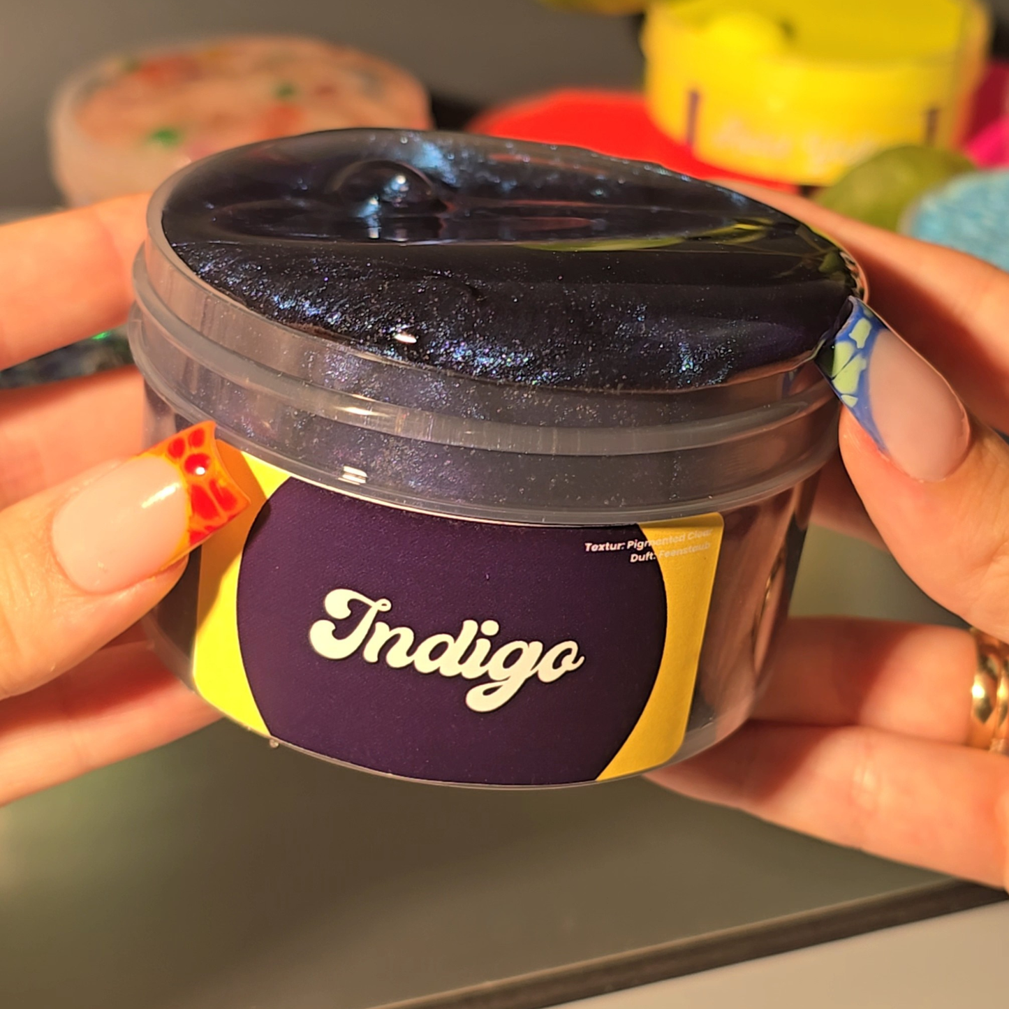 Indigo - Pigmented Clear Slime
