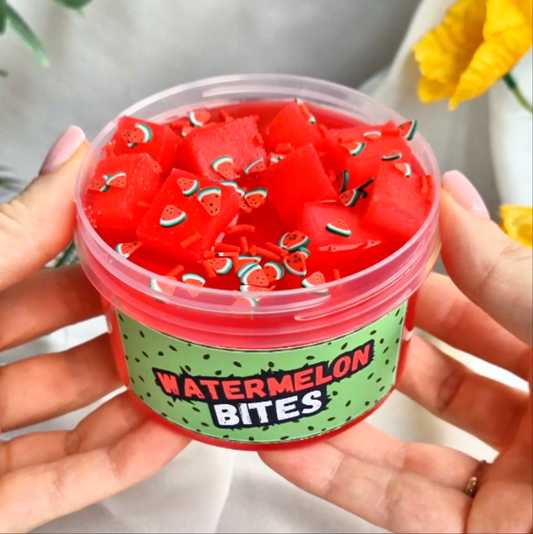 Watermelon Bites Jelly Cube Slime