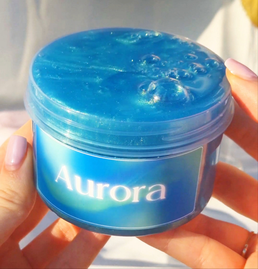 Aurora 🦋 Pigmented Clear Slime