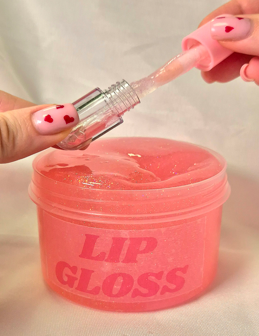LIPGLOSS Clear Glitter Slime