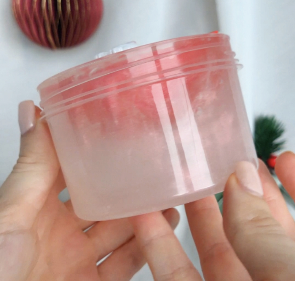 Rudolphs Nose 🔴 Clear Icee Float Slime