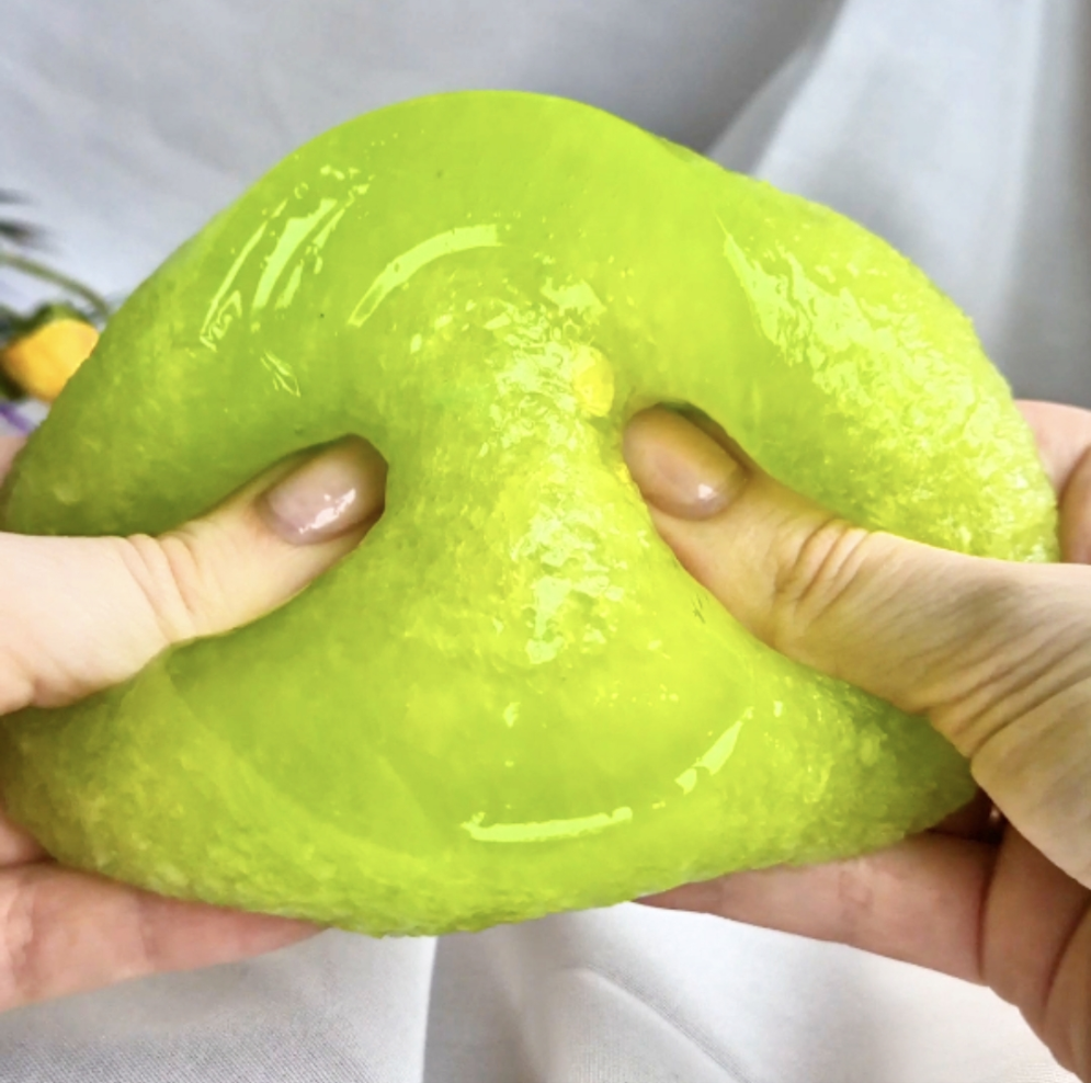 Crunchy Lemon Lime Snowfizz Slime
