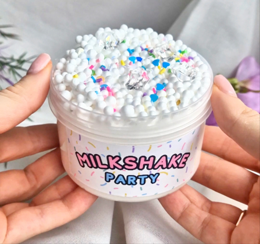 Milkshake Party Floam Slime